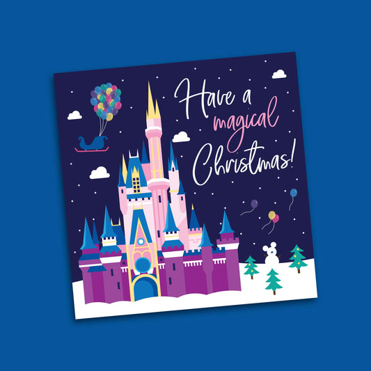 Florida Castle Christmas Card - discontinued