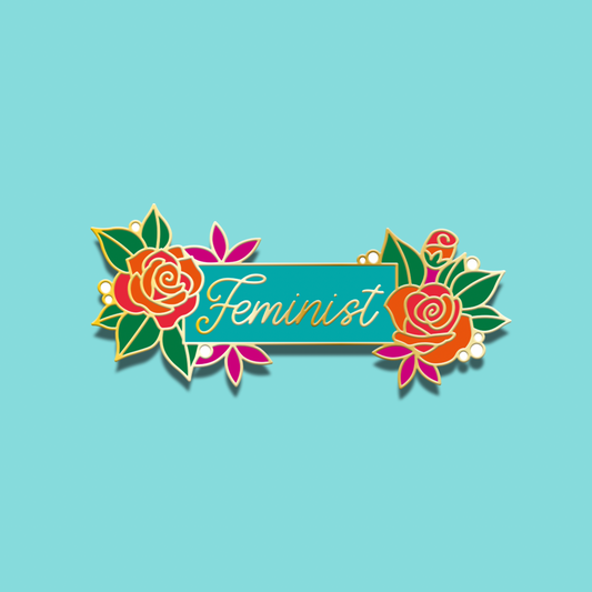 Feminist Pin - discontinued
